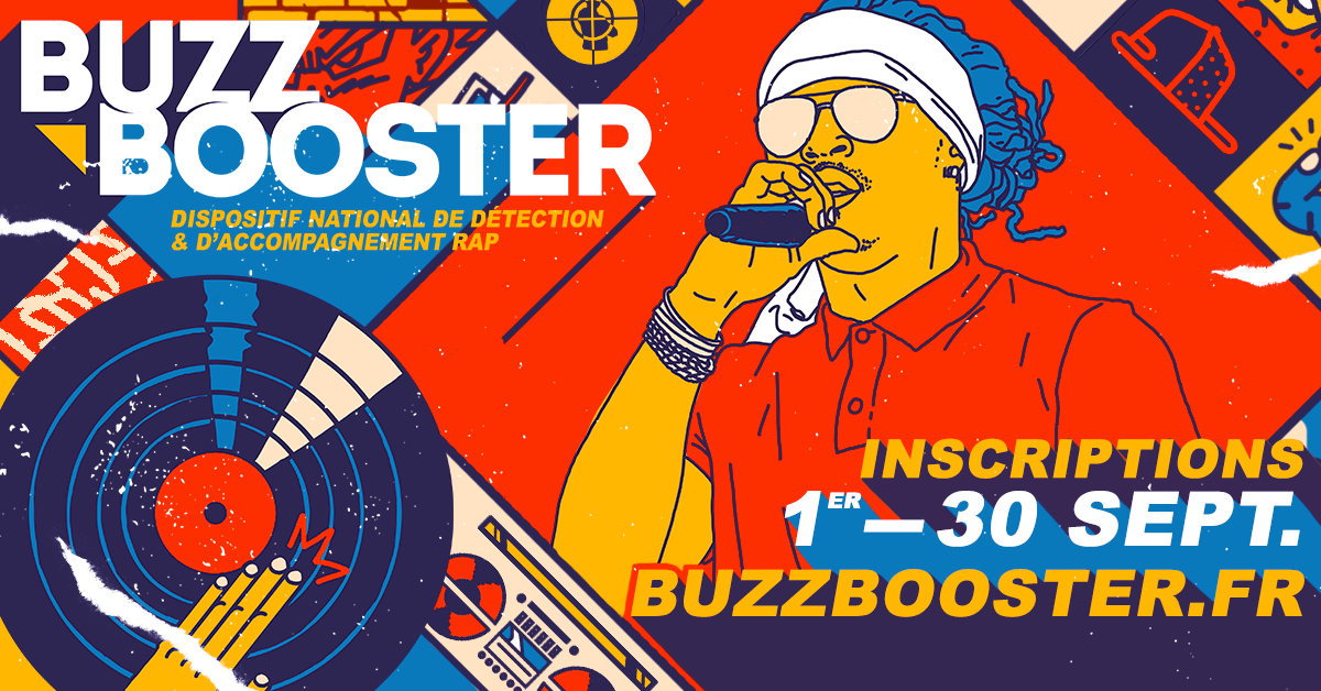 Buzz Booster - inscription